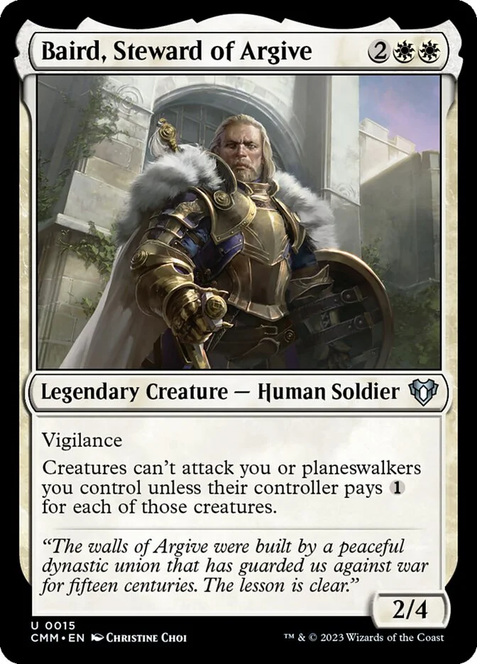 Baird, Steward of Argive (Commander Masters) - Magic: The Gathering in TCG Land