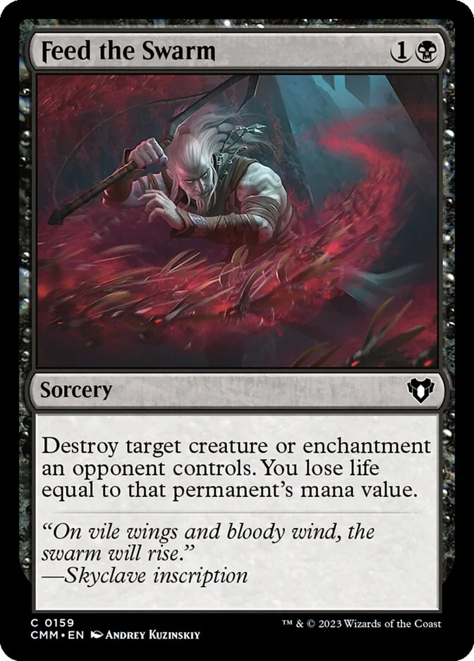 Feed the Swarm (Commander Masters) - Magic: The Gathering in TCG Land