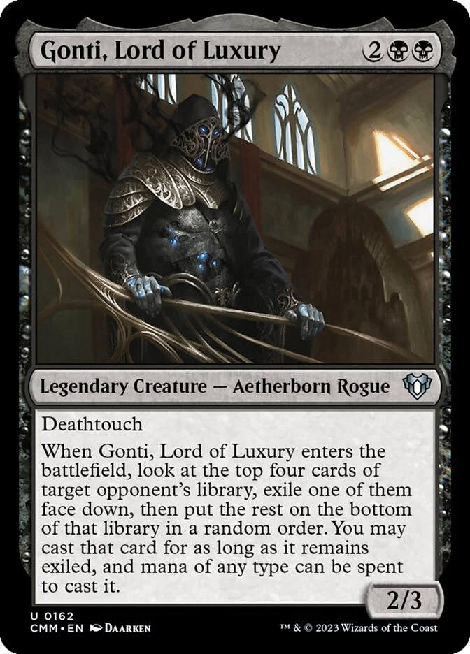 Gonti, Lord of Luxury (Commander Masters) - Magic: The Gathering in TCG Land