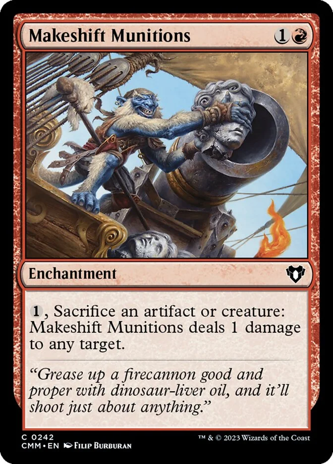 Makeshift Munitions (Commander Masters) - Magic: The Gathering in TCG Land