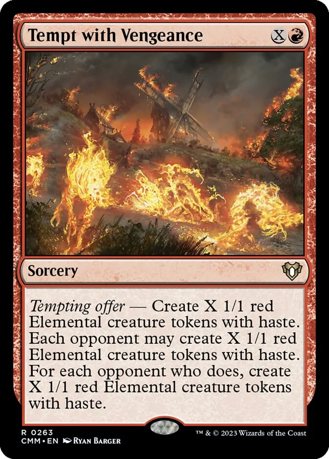 Tempt with Vengeance (Commander Masters) - Magic: The Gathering in TCG Land
