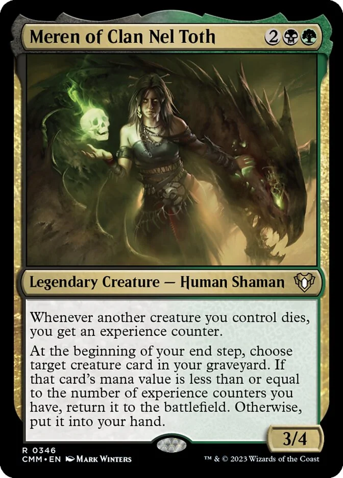 Meren of Clan Nel Toth (Commander Masters) - Magic: The Gathering in TCG Land