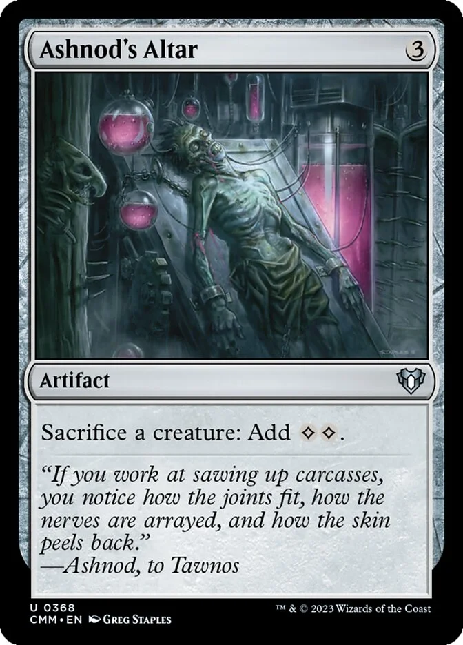Ashnod's Altar (Commander Masters) - Magic: The Gathering in TCG Land
