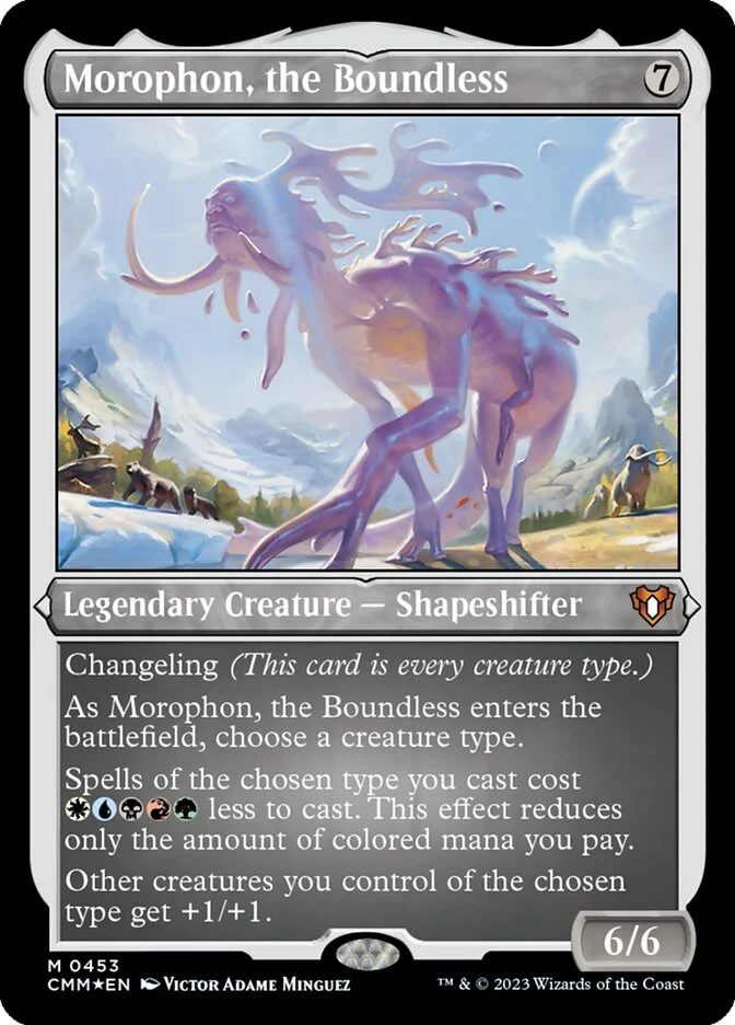Morophon, the Boundless (Commander Masters) - Magic: The Gathering in TCG Land
