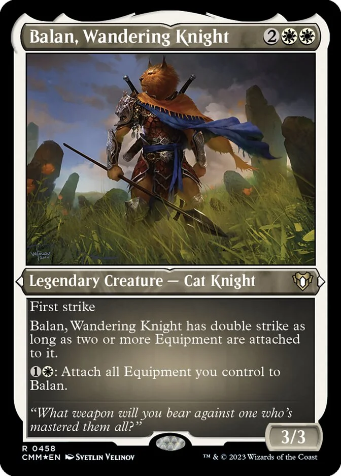 Balan, Wandering Knight (Commander Masters) - Magic: The Gathering in TCG Land