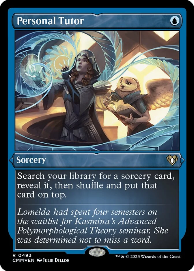 Personal Tutor (Commander Masters) - Magic: The Gathering in TCG Land