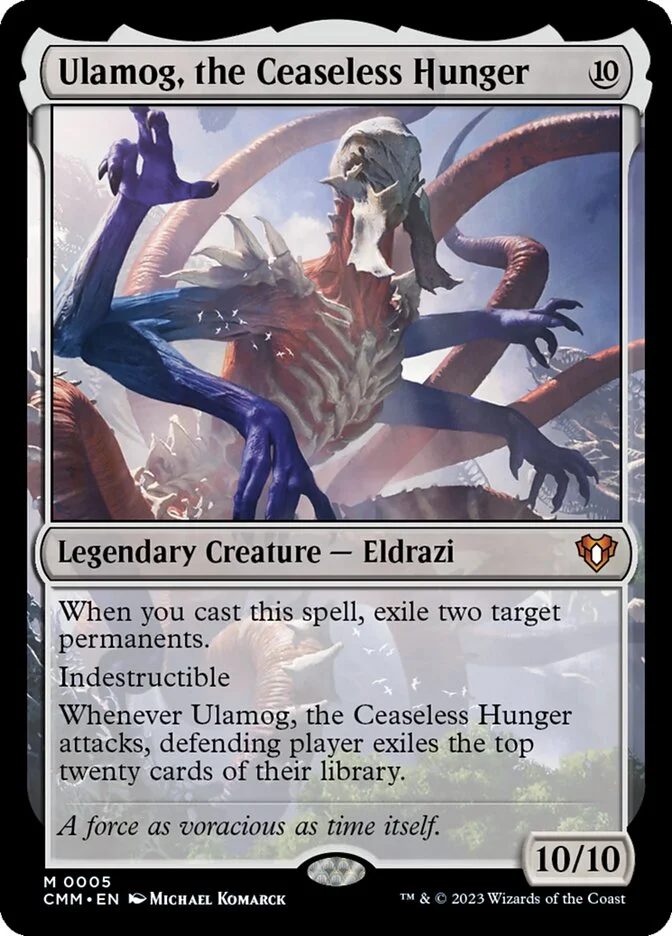 Ulamog, the Ceaseless Hunger (Commander Masters) - Magic: The Gathering in TCG Land