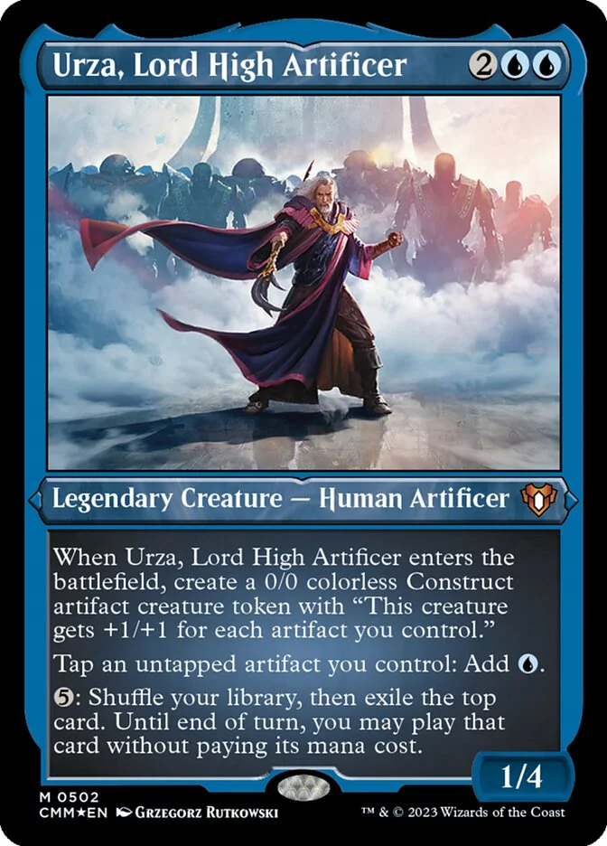 Urza, Lord High Artificer (Commander Masters) - Magic: The Gathering in TCG Land