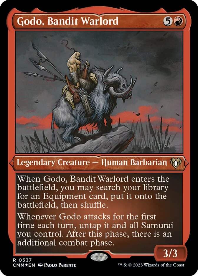 Godo, Bandit Warlord (Commander Masters) - Magic: The Gathering in TCG Land