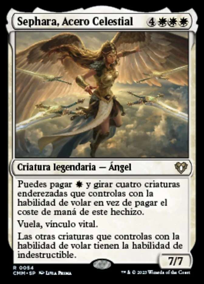 Sephara, Acero Celestial (Commander Masters) - Magic: The Gathering in TCG Land