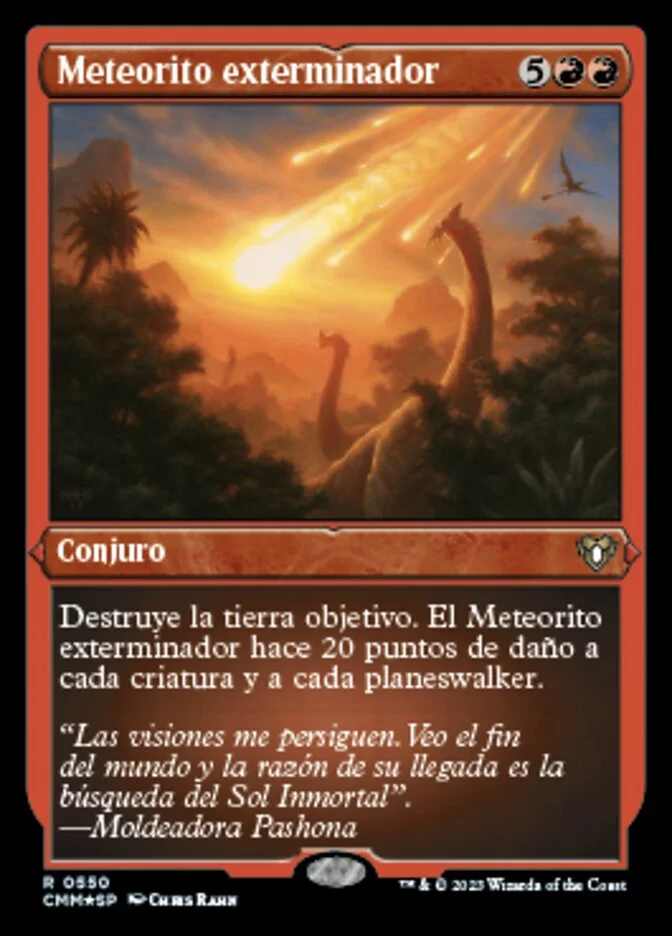 Meteorito exterminador (Commander Masters) - Magic: The Gathering in TCG Land