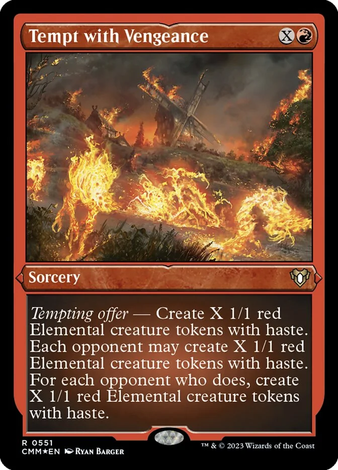 Tempt with Vengeance (Commander Masters) - Magic: The Gathering in TCG Land