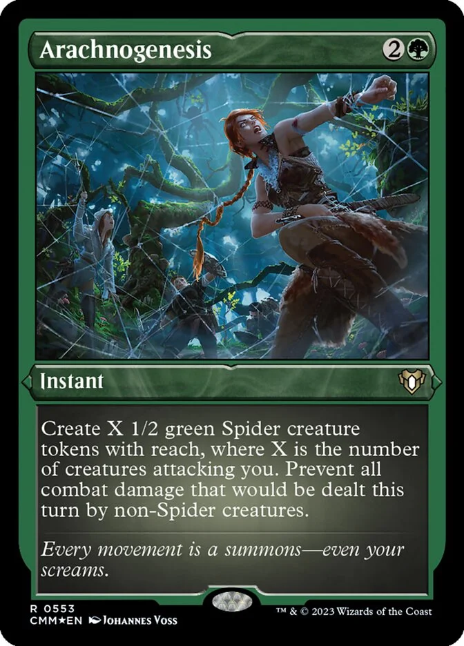 Arachnogenesis (Commander Masters) - Magic: The Gathering in TCG Land