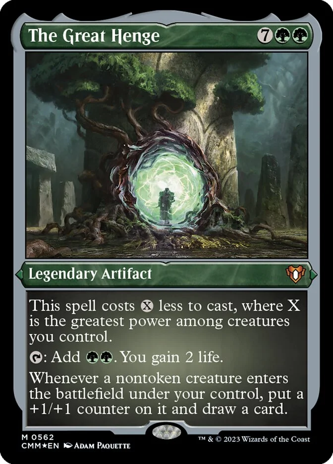 The Great Henge (Commander Masters) - Magic: The Gathering in TCG Land