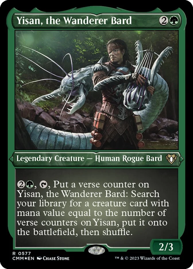 Yisan, the Wanderer Bard (Commander Masters) - Magic: The Gathering in TCG Land