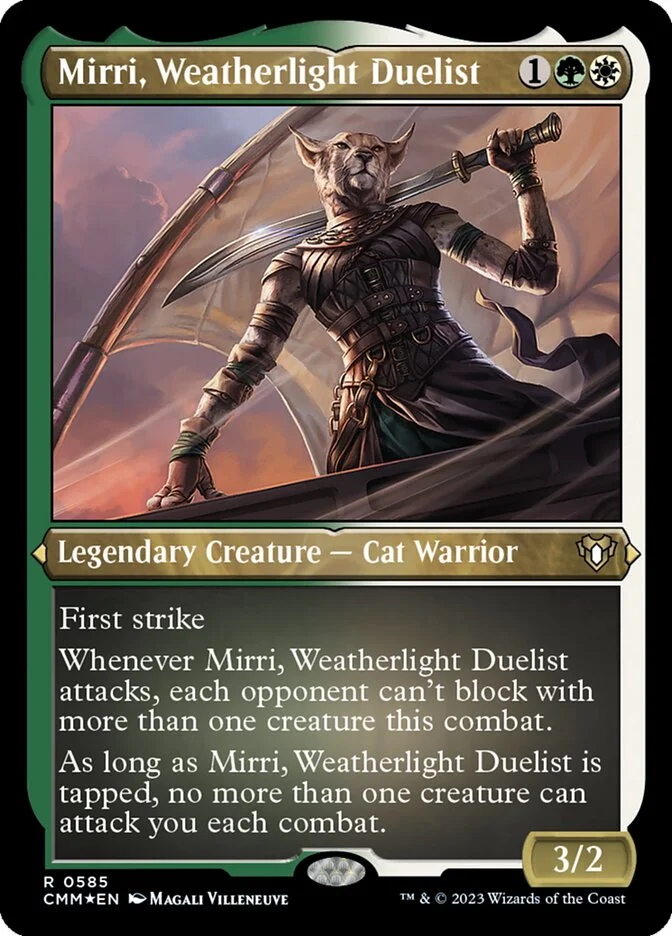 Mirri, Weatherlight Duelist (Commander Masters) - Magic: The Gathering in TCG Land