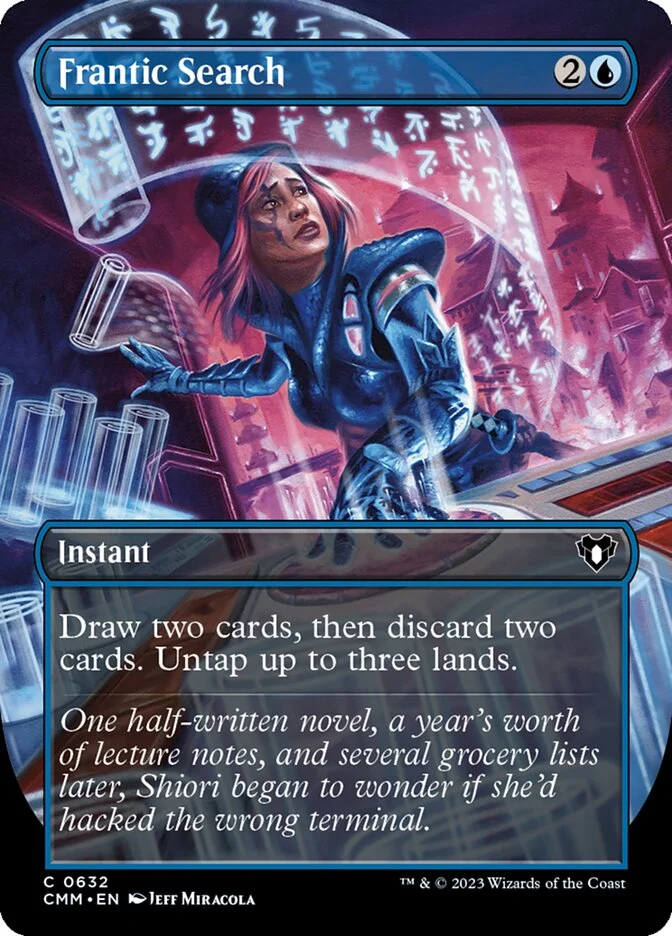Magic: The Gathering – Frantic Search (Commander 2020 C20 111/322) – Carta Singola In Inglese