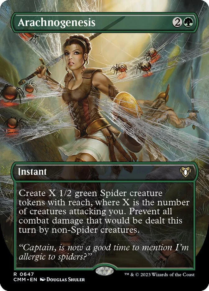 Arachnogenesis (Commander Masters) - Magic: The Gathering in TCG Land