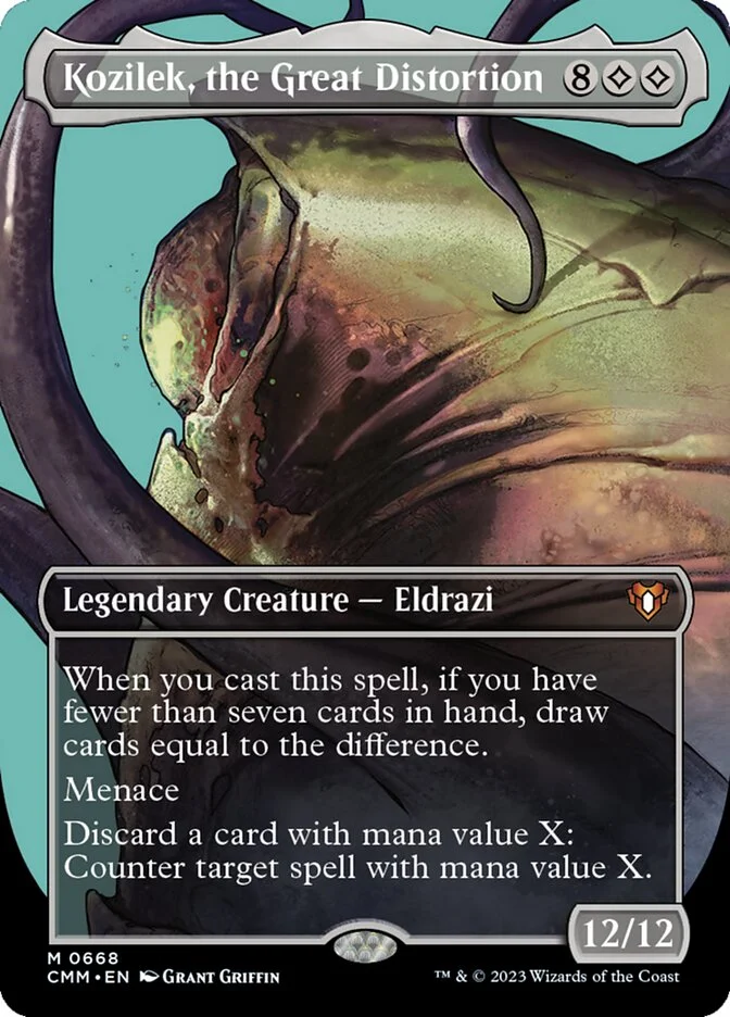 Kozilek, the Great Distortion (Commander Masters) - Magic: The Gathering in TCG Land