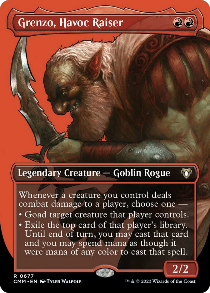 Grenzo, Havoc Raiser (Commander Masters) - Magic: The Gathering in TCG Land