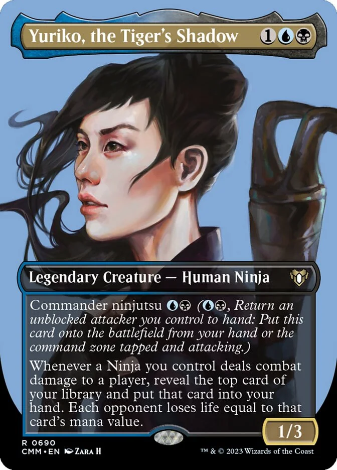 Yuriko, the Tiger's Shadow (Commander Masters) - Magic: The Gathering in TCG Land