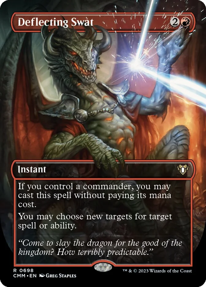 Deflecting Swat (Commander Masters) - Magic: The Gathering in TCG Land
