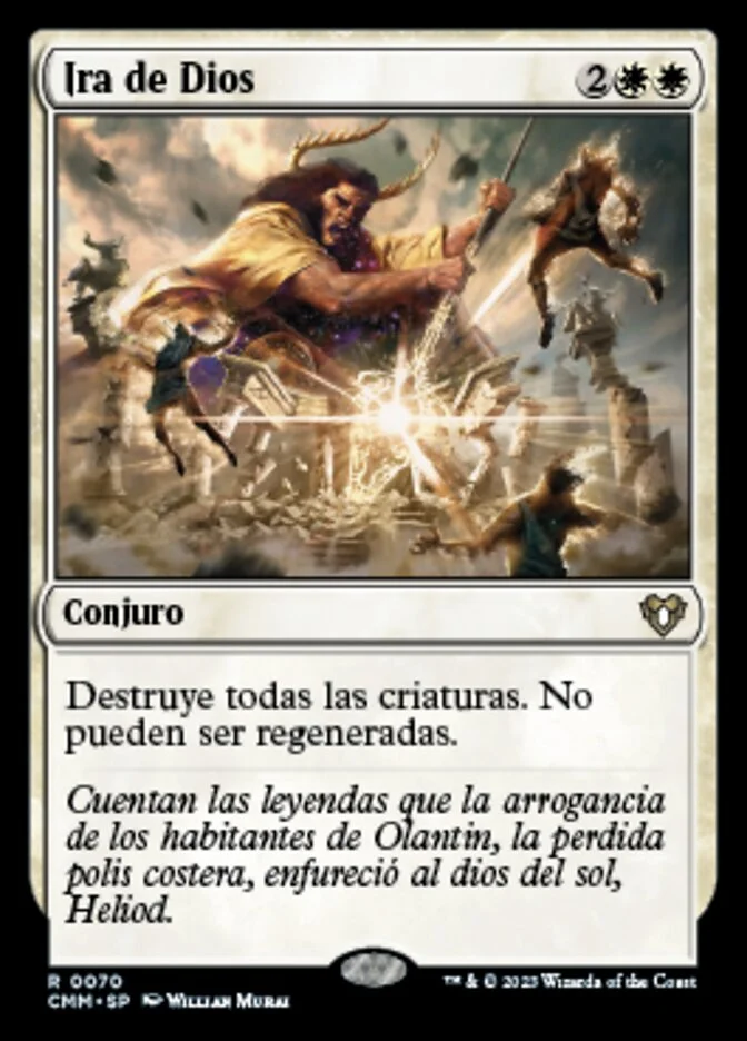 Ira de Dios (Commander Masters) - Magic: The Gathering in TCG Land