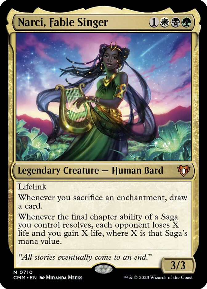 Narci, Fable Singer (Commander Masters) - Magic: The Gathering in TCG Land