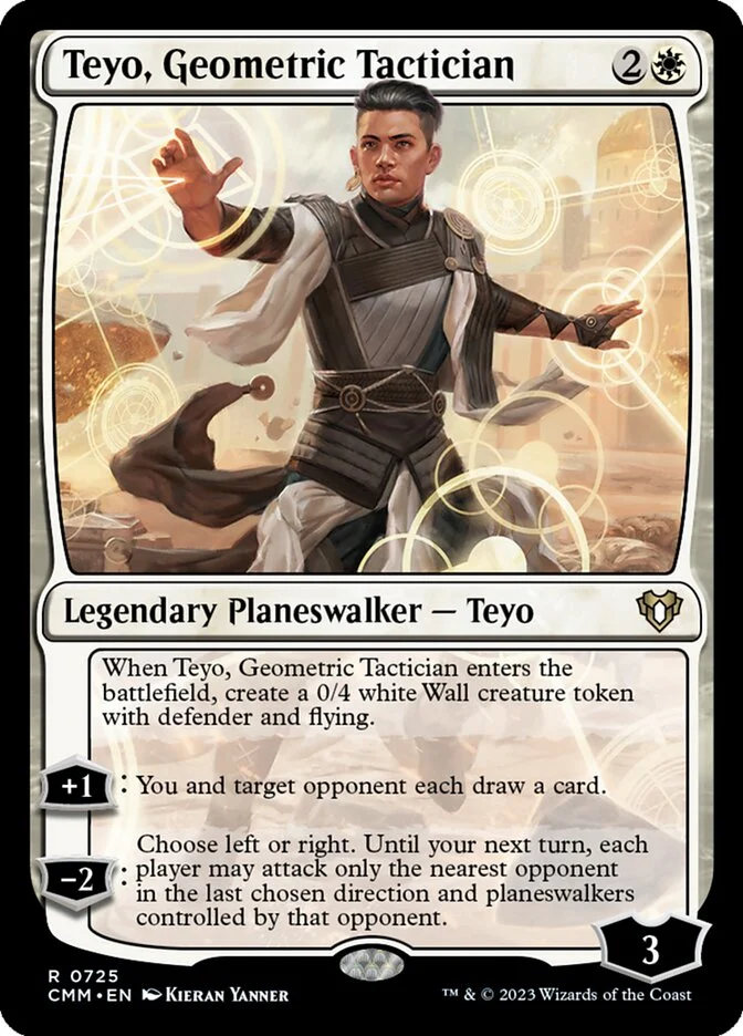 Teyo, Geometric Tactician (Commander Masters) - Magic: The Gathering in TCG Land México