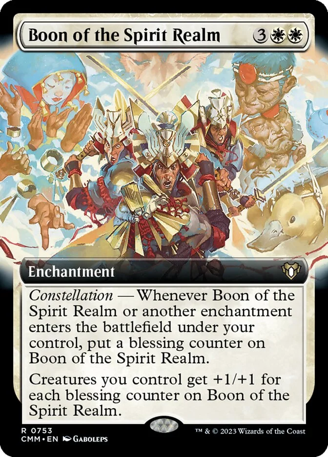 Boon of the Spirit Realm (Commander Masters) - Magic: The Gathering in TCG Land