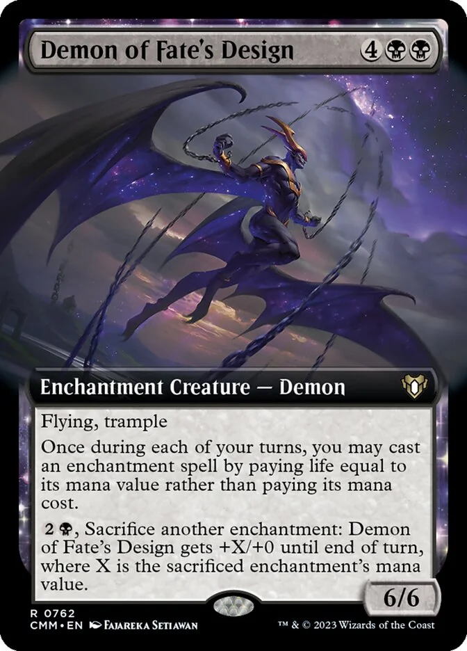 Demon of Fate's Design (Commander Masters) - Magic: The Gathering in TCG Land