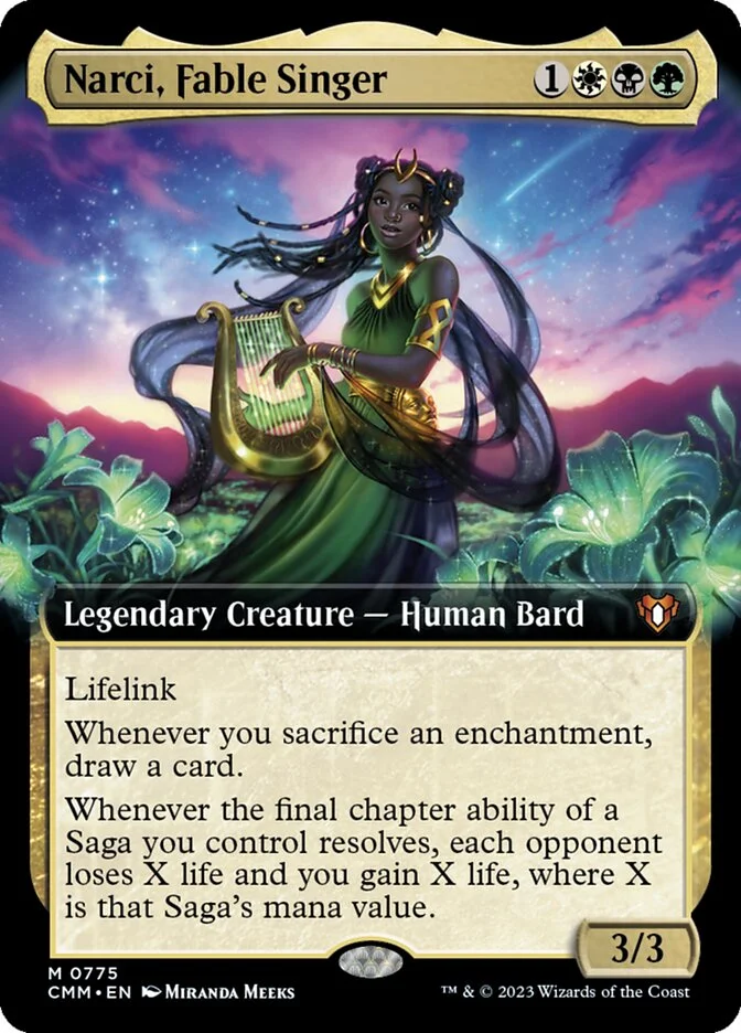 Narci, Fable Singer (Commander Masters) - Magic: The Gathering in TCG Land