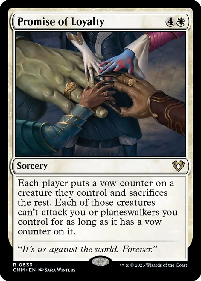 Promise of Loyalty (Commander Masters) - Magic: The Gathering in TCG Land
