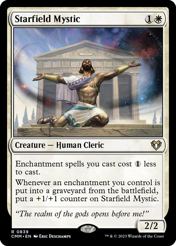 Starfield Mystic (Commander Masters) - Magic: The Gathering in TCG Land