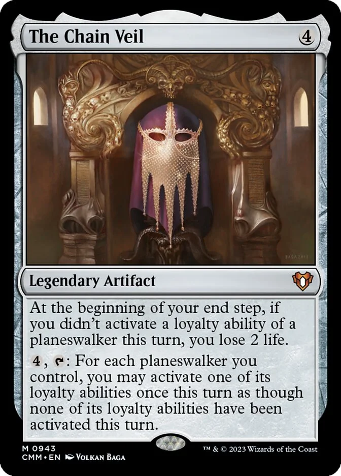 The Chain Veil (Commander Masters) - Magic: The Gathering in TCG Land