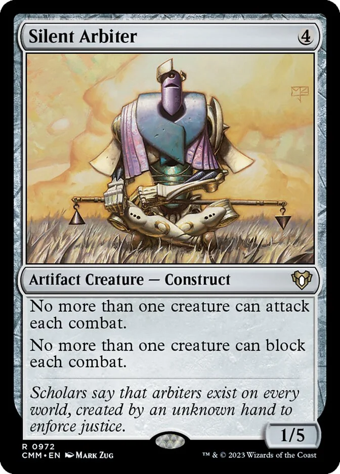 Silent Arbiter (Commander Masters) - Magic: The Gathering in TCG Land