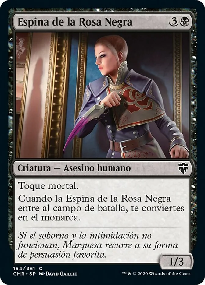 Espina de la Rosa Negra (Commander Legends) - Magic: The Gathering in TCG Land México