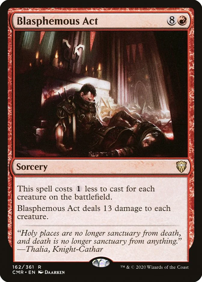 Blasphemous Act (Commander Legends) - Magic: The Gathering in TCG Land