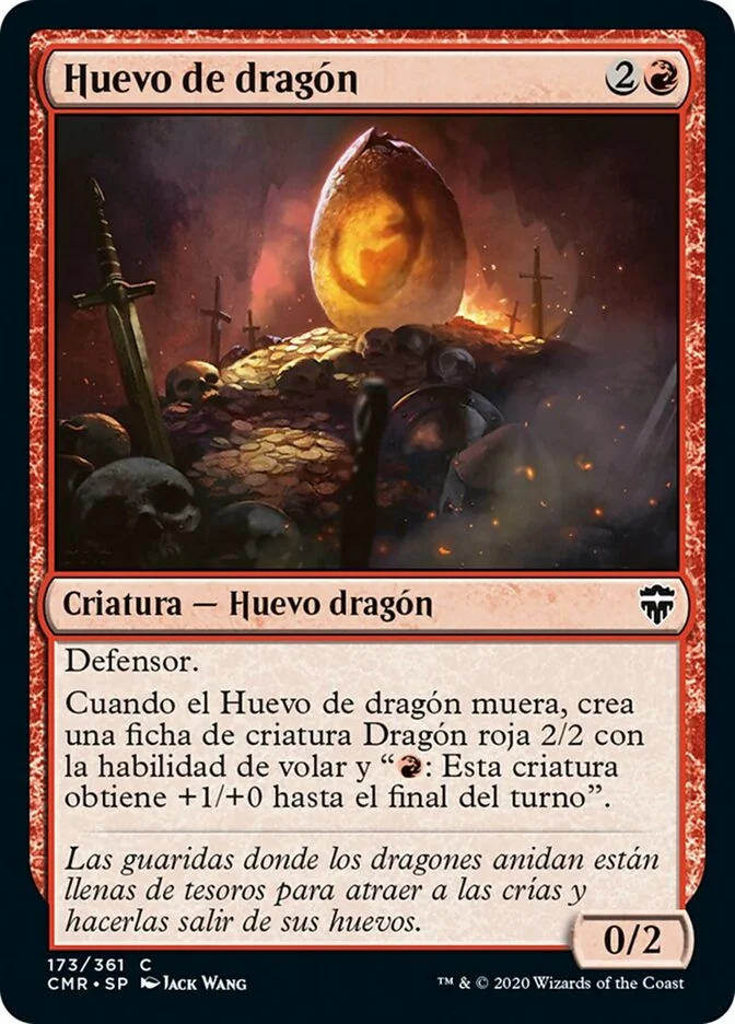 Huevo de dragón (Commander Legends) - Magic: The Gathering in TCG Land