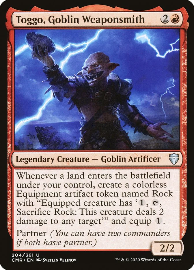Toggo, Goblin Weaponsmith (Commander Legends) - Magic: The Gathering in TCG Land