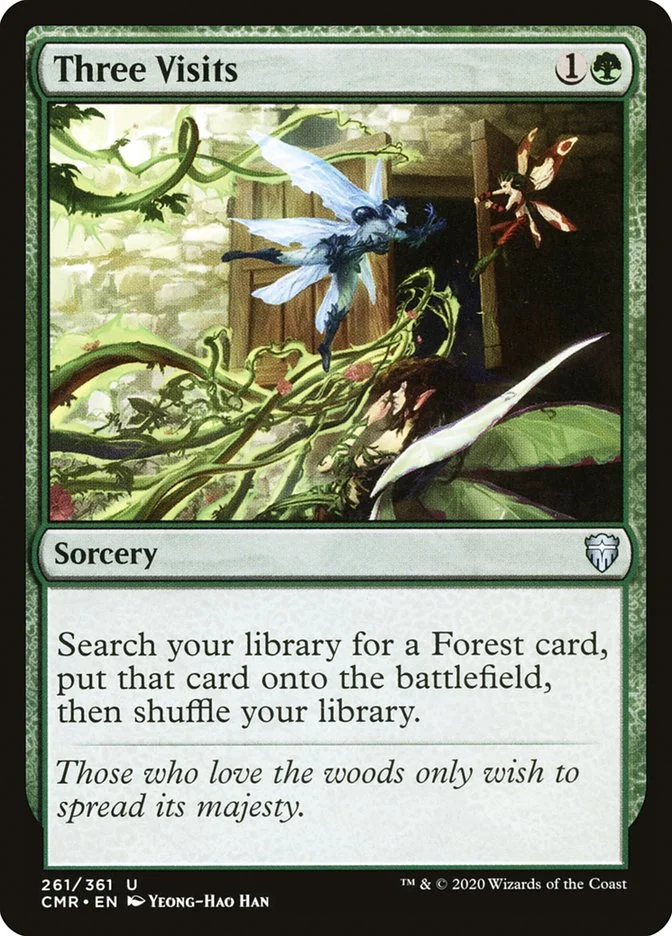 Three Visits (Commander Legends) - Magic: The Gathering in TCG Land