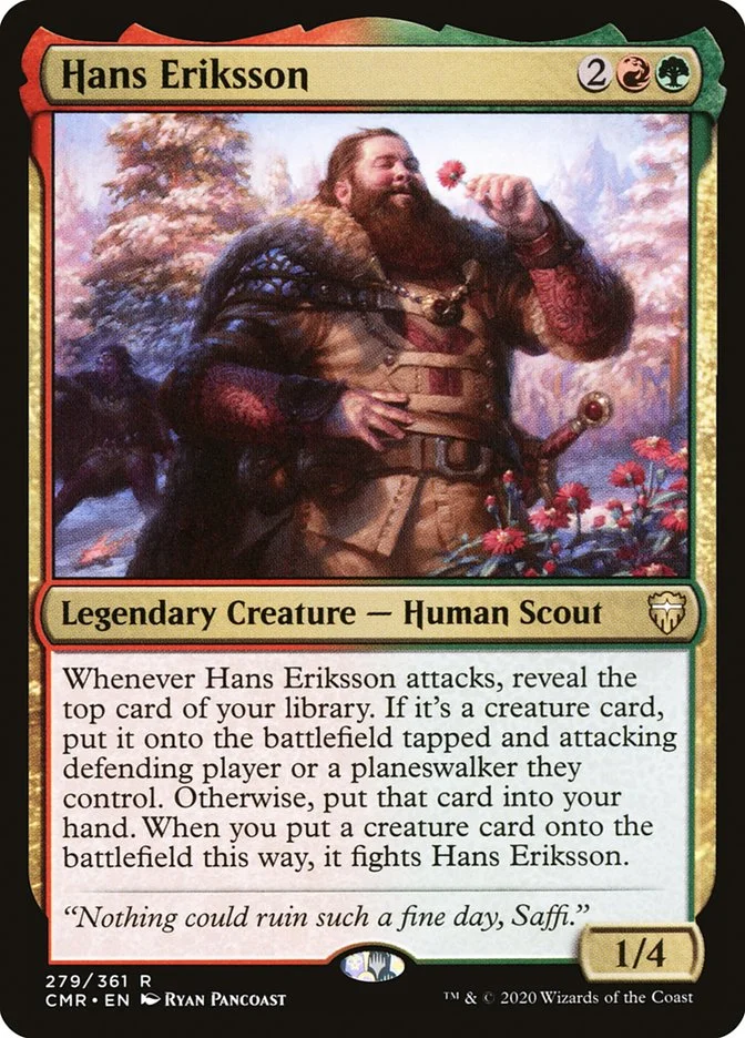 Hans Eriksson (Commander Legends) - Magic: The Gathering in TCG Land