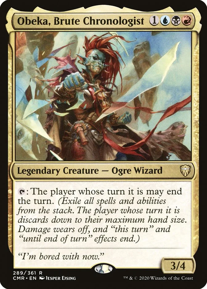 Obeka, Brute Chronologist (Commander Legends) - Magic: The Gathering in TCG Land