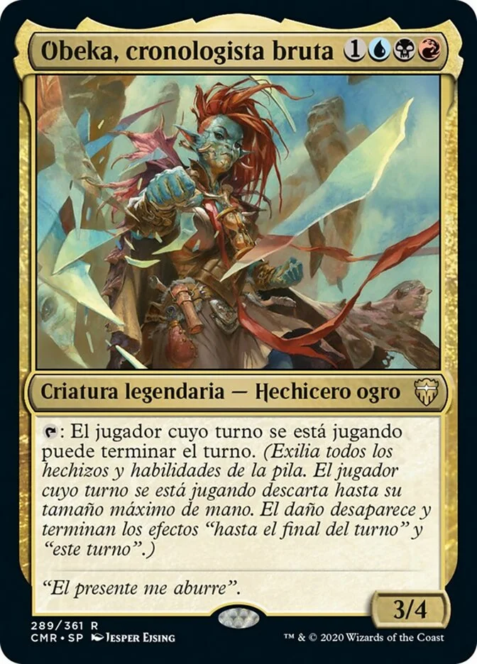 Obeka, cronologista bruta (Commander Legends) - Magic: The Gathering in TCG Land