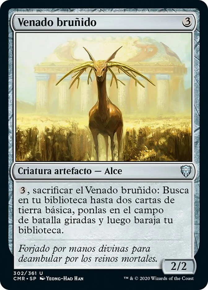 Venado bruñido (Commander Legends) - Magic: The Gathering in TCG Land México