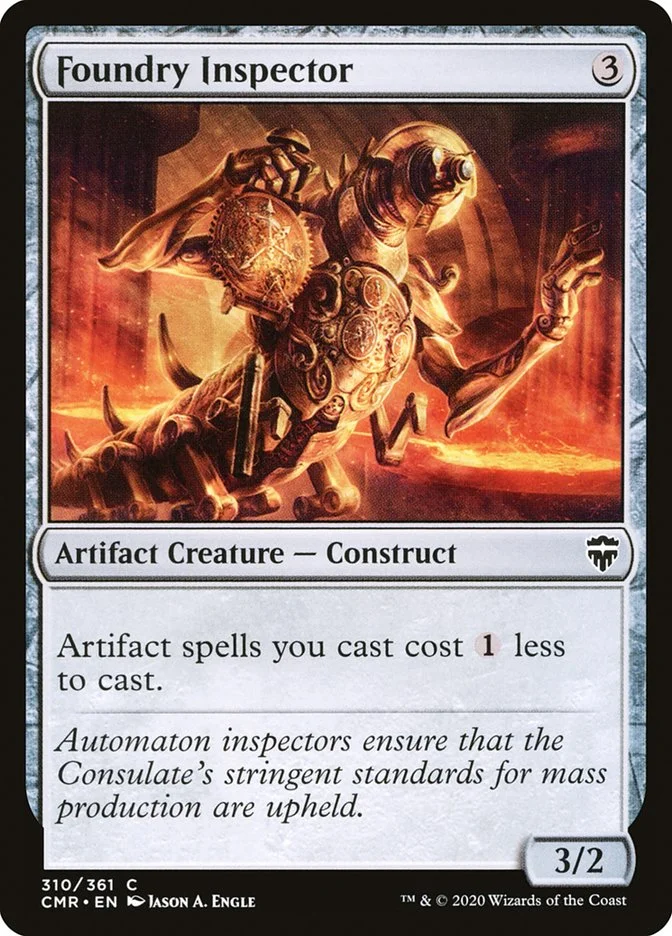 Foundry Inspector (Commander Legends) - Magic: The Gathering in TCG Land