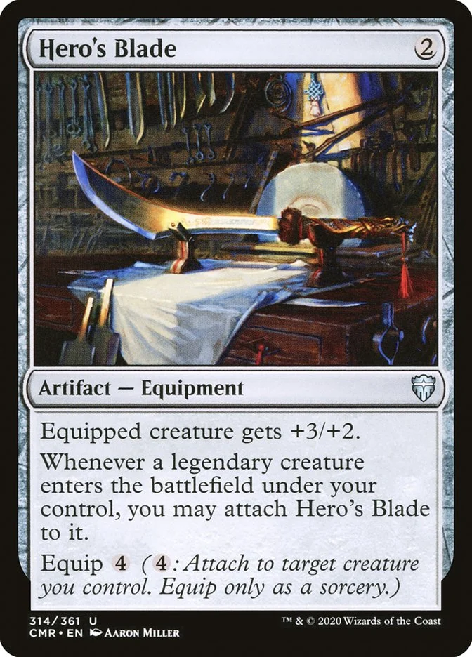 Hero's Blade (Commander Legends) - Magic: The Gathering in TCG Land