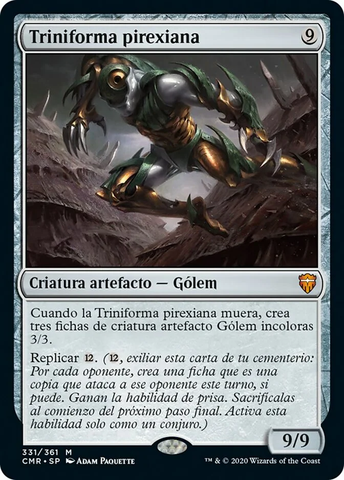 Triniforma pirexiana (Commander Legends) - Magic: The Gathering in TCG Land México
