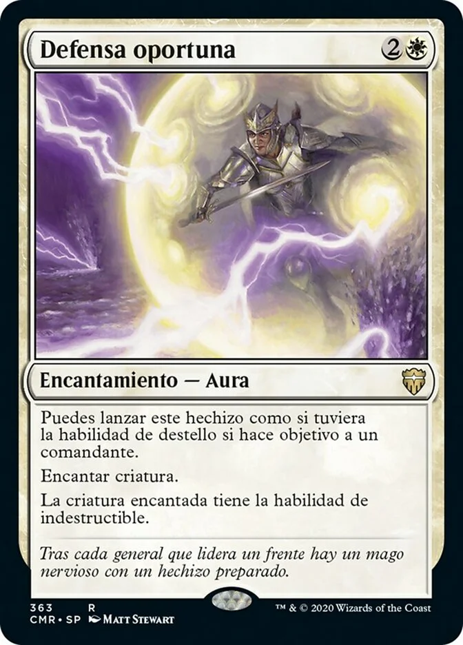 Defensa oportuna (Commander Legends) - Magic: The Gathering in TCG Land México