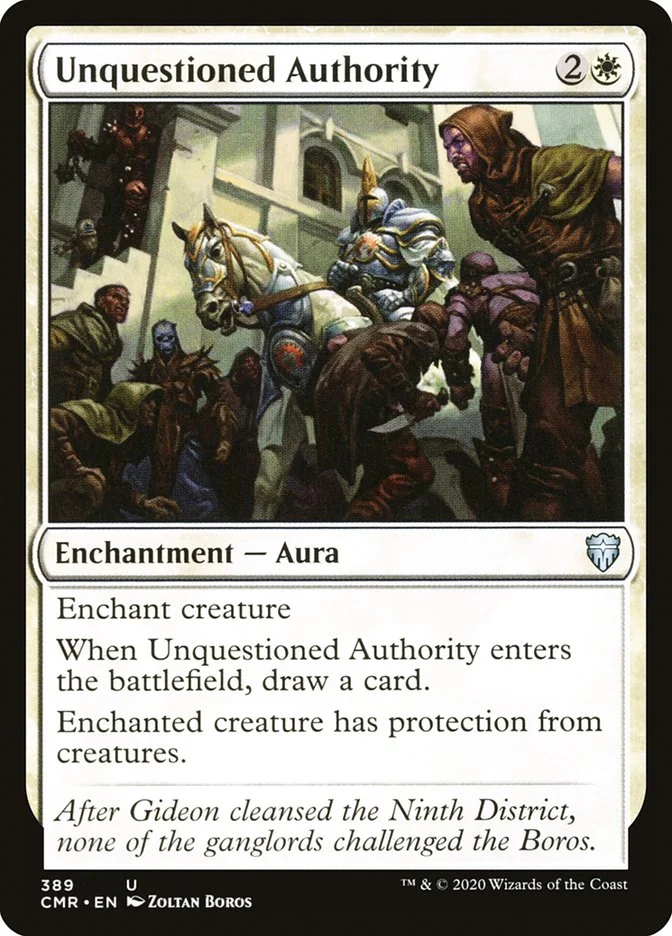 Unquestioned Authority (Commander Legends) - Magic: The Gathering in TCG Land